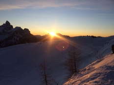 Sunrise San Martino di Castrozza